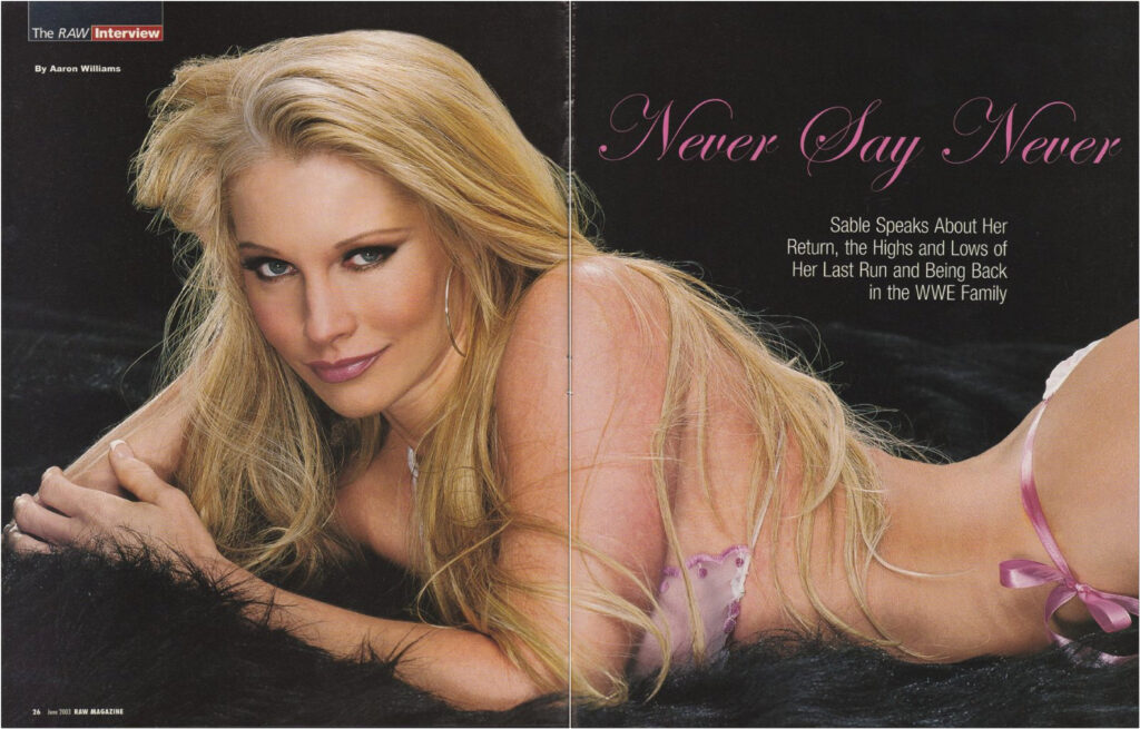 sable-wwe-raw-magazine-june-2003-2 | Divas World Order